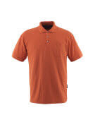 00783-260-140 Poloshirt met borstzak - donkeroranje