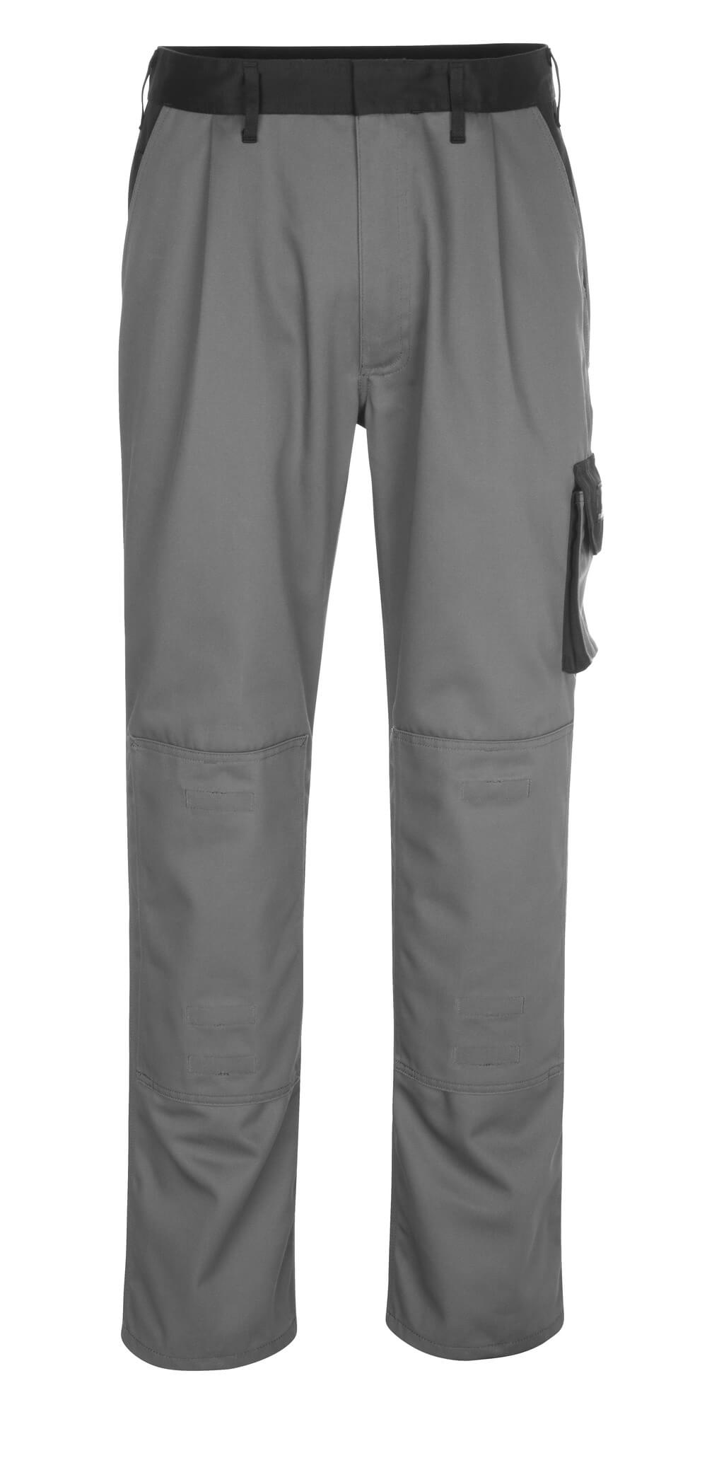 14179-442-8889 Broek met kniezakken - antraciet/zwart