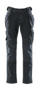 15131-207-86 Jeans met spijkerzakken - donkerblauw denim