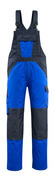 15769-330-11010 Amerikaanse overall met kniezakken - korenblauw/donkermarine