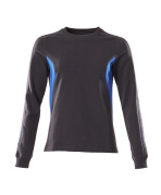 18394-962-01091 Sweatshirt - donkermarine/helder blauw