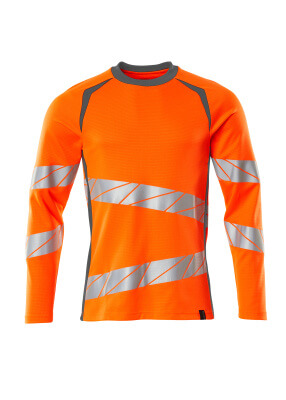 Mascot Accelerate safe Shirts 19081-771 fluo oranje-donker antracietgrijs(1418)