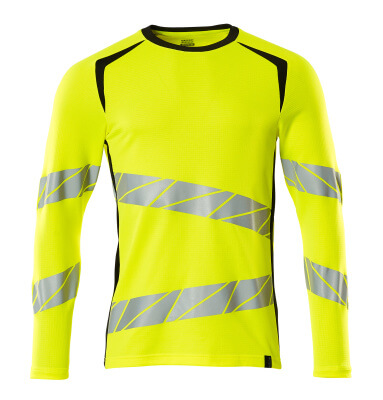 Mascot Accelerate safe Shirts 19081-771 fluo geel-zwart(1709)