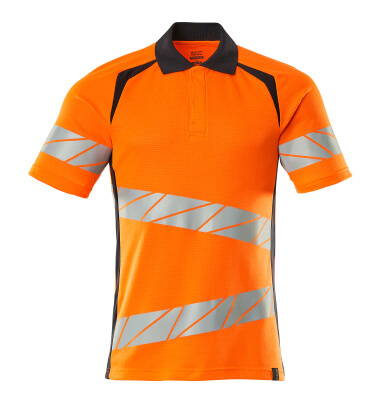 Mascot Accelerate safe Shirts 19083-771 fluo oranje-donker marineblauw(14010)