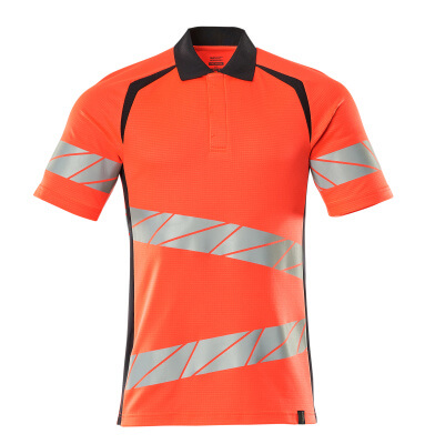 Mascot Accelerate safe Shirts 19083-771 fluo rood-donkermarine(22210)