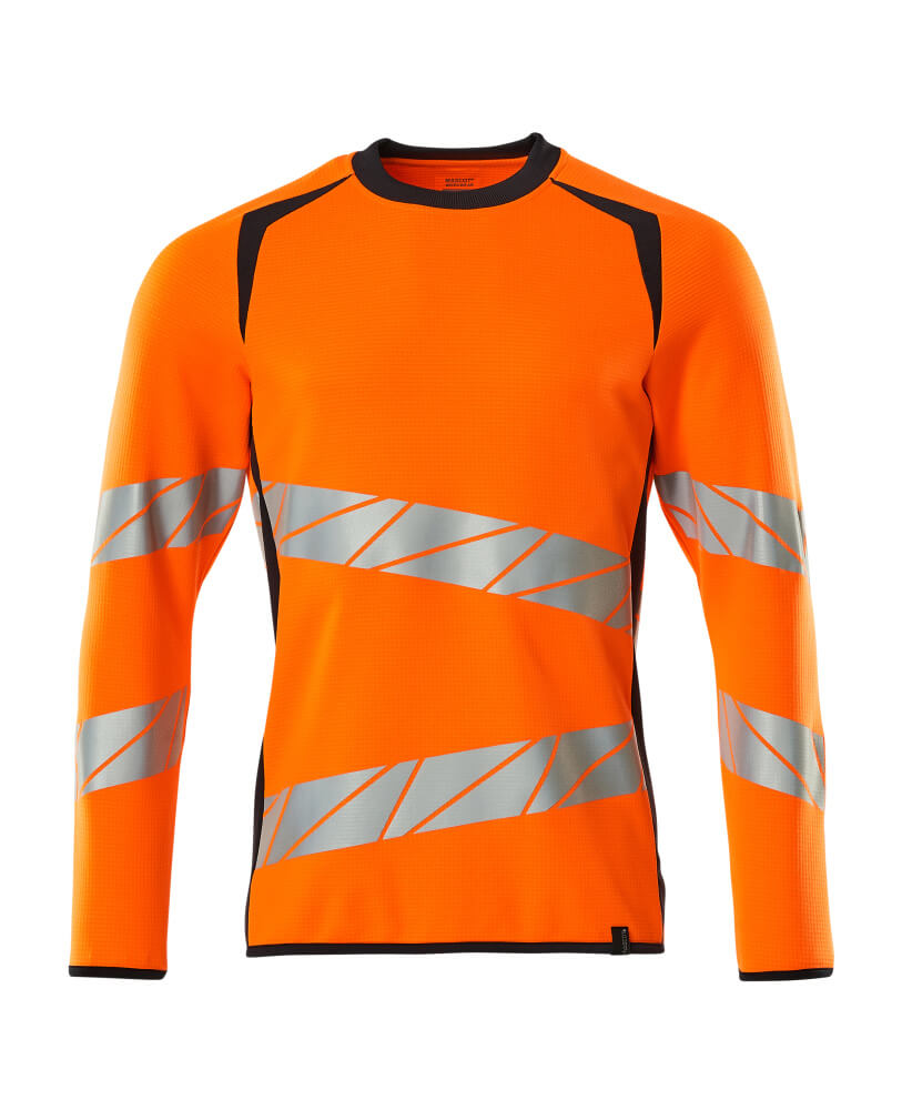 19084-781-14010 Sweatshirt - hi-vis oranje/donkermarine