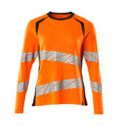 19091-771-14010 T-shirt, met lange mouwen - hi-vis oranje/donkermarine