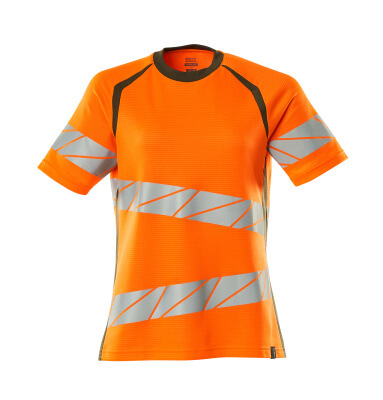 Mascot Accelerate safe Shirts 19092-771 fluo oranje-mosgroen(1433)