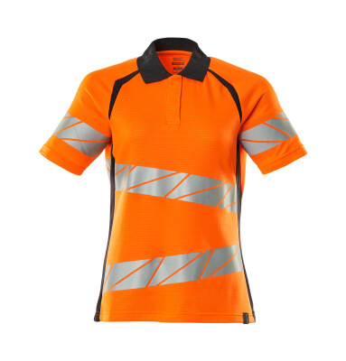 Mascot Accelerate safe Shirts 19093-771 fluo oranje-donker marineblauw(14010)