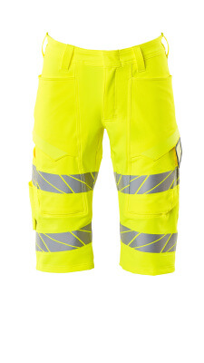 Mascot Accelerate safe Shorts, lange 19249-510 HiVis stretch fluo geel(17)