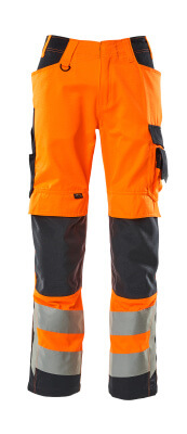 Mascot Safe supreme Broeken 20879-236 fluo oranje-donker marineblauw(14010)