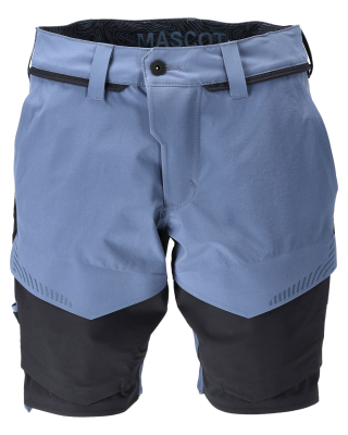 Mascot Customized Shorts 22149-605 stretch steenblauw-donkermarineblauw(85010)