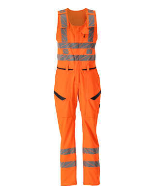 Mascot Accelerate Safe Bodybroek 24069-510 Ultimate Stretch waterafstotend HiVis fluo oranje(14)