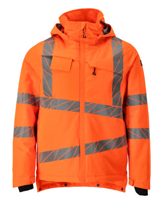 Mascot Accelerate Safe Winterjas 24435-231 ademend winddicht waterdicht HiVis fluo oranje(14)