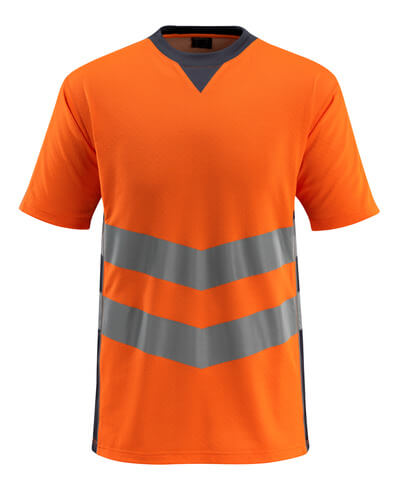 Mascot Safe supreme Shirts 50127-933 Sandwell fluo oranje-donker marineblauw(14010)