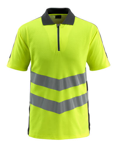 Mascot Safe supreme Shirts 50130-933 Murton fluo geel-zwart(1709)