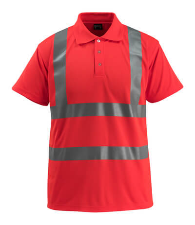 Mascot Safe light Shirts 50593-976 Bowen fluo rood(222)