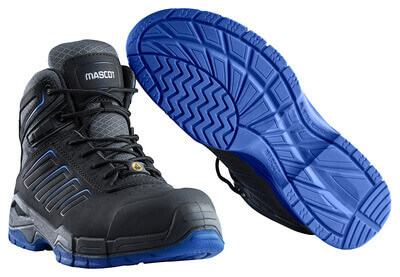Mascot Footwear fit Schoenen F0114-937 Trivor zwart-korenblauw(0911)