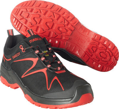 Mascot Footwear flex Schoenen F0121-770 zwart-rood(0902)