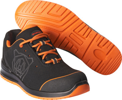 Mascot Footwear classic Veiligheidsschoenen laag F0210-702 zwart-strk oranje(0998)