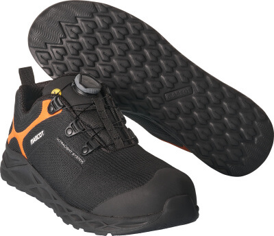 Mascot Footwear carbon Veiligheidsschoenen laag F0270-909 zwart-fluo oranje(0914)