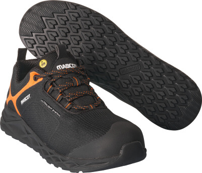 Mascot Footwear carbon Veiligheidsschoenen laag F0271-909 zwart-fluo oranje(0914)