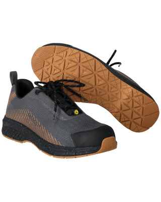 Mascot Footwear Customized Veiligheidsschoenen F1600-909 S1PS laag steengrijs-notenbruin(8954)