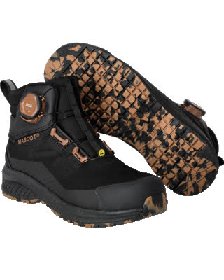 Mascot Footwear Customized Veiligheidsschoenen hoog F1602-702 hoog S7S E A PS WR SR FO BOA Fit System zwart(09)