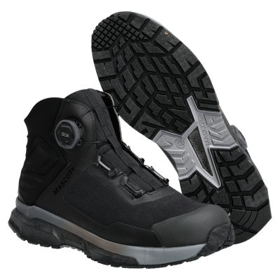 Mascot Footwear Customized Veiligheidsschoenen F1681-704 S3S SR FO ESD hoog BOA Fit System zwart(09)